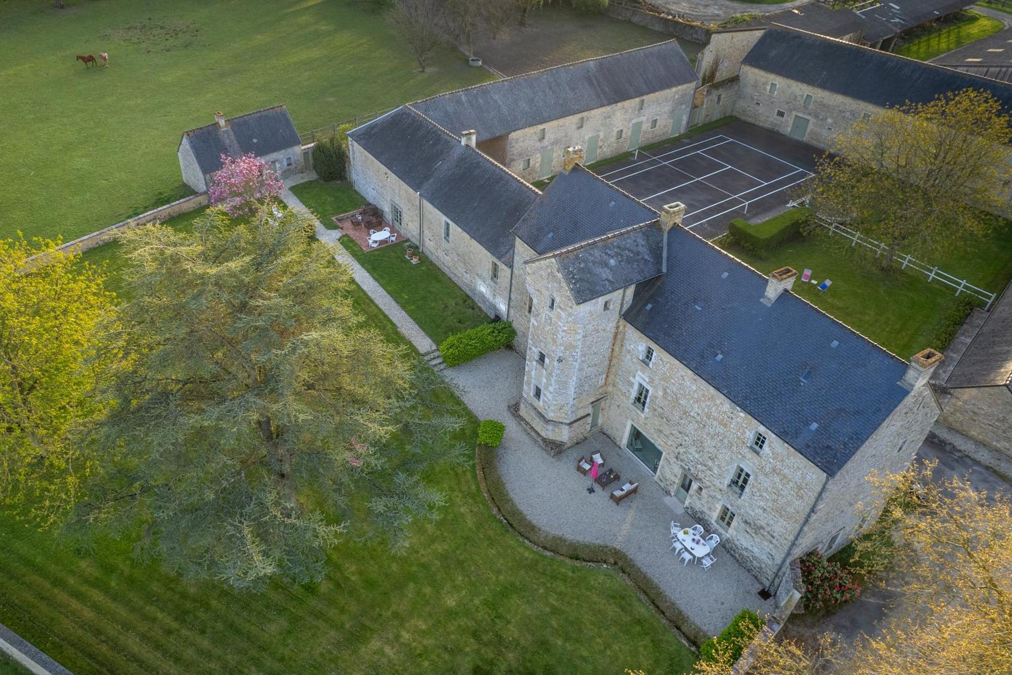 Château de Monceaux 5mn de Bayeux proche Mer Exterior foto